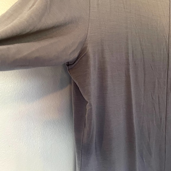 NWT allbirds Women's Natural Flow Studio Long Sleeve in Medium Gray SZ S - Picture 9 of 15